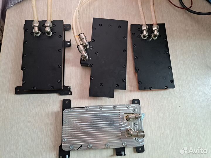Водоблок на rtx 2080ti 11gb(есть 4 шт)
