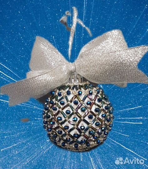 Новогодние шары ручной работы