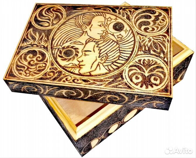 Шкатулка-коробочка ручной работы