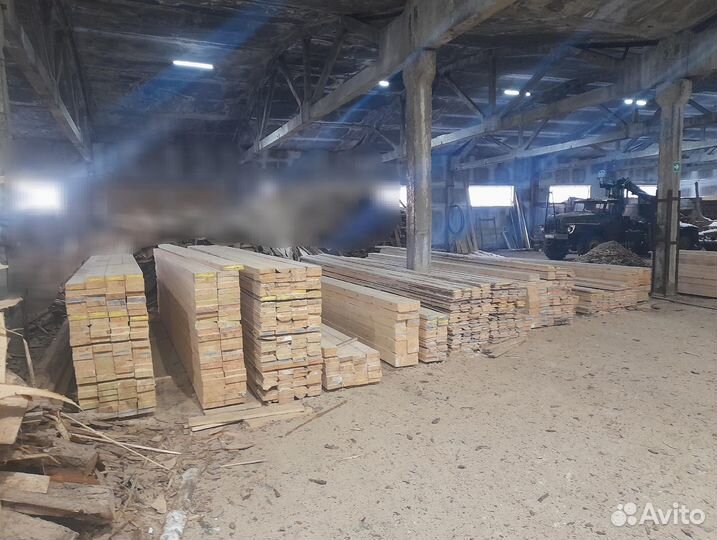 Доска обрезная 50х100х6000 от производителя 1 сорт