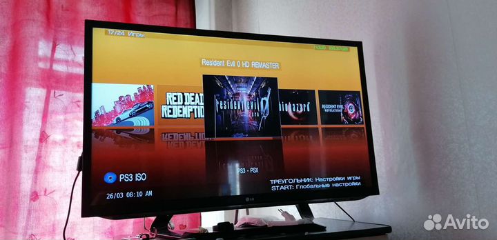 Sony PS3 прошитая 47 игр