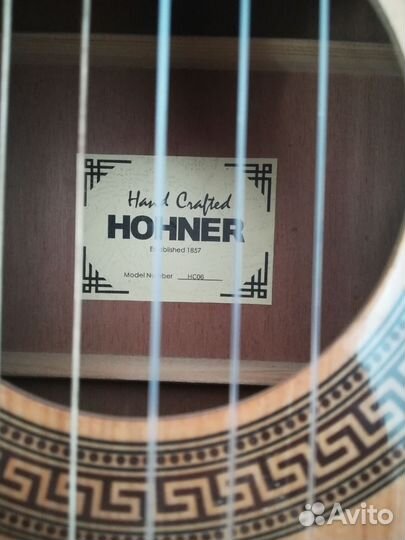 Акустическая гитара Hohner HC06