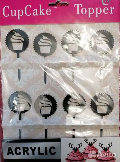 Топпер для капкейков