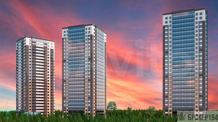 Квартира-студия, 36,5 м², 26/27 эт.