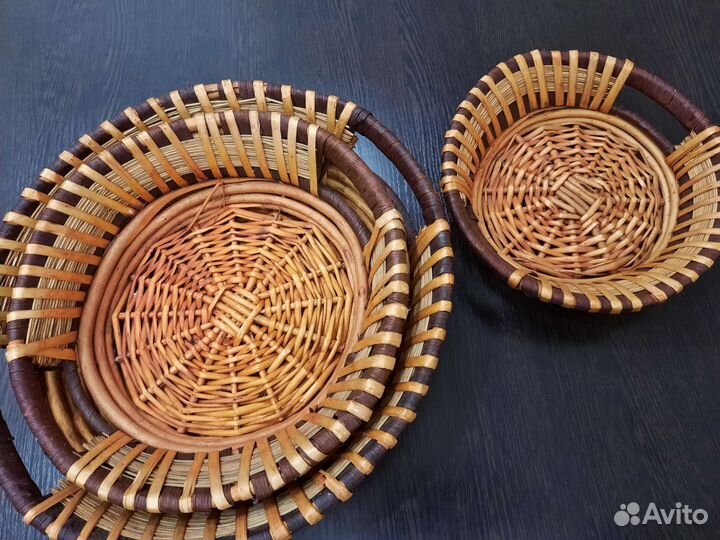 Корзины плетеные из лозы
