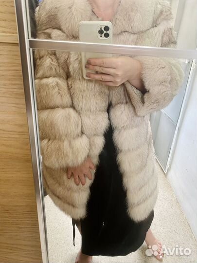 Шуба трансформер из финского песца