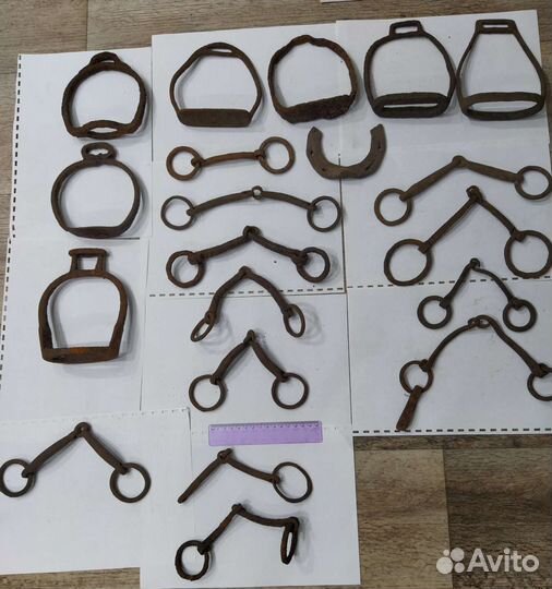 Стремена, удила старинные