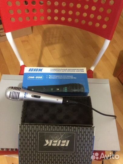 Микрофон BBK для караоке ноаые