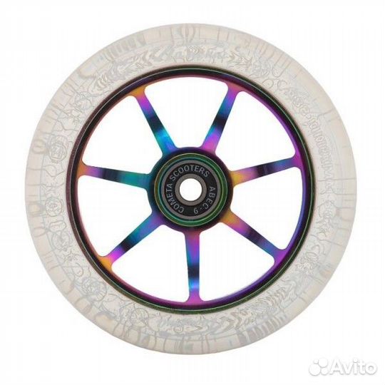 Колёса д/сам. Комета Старт 120/30 Прозрачный / Нео