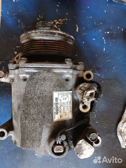 Компрессор кондиционера mitsubishi lancer 9 1.6л