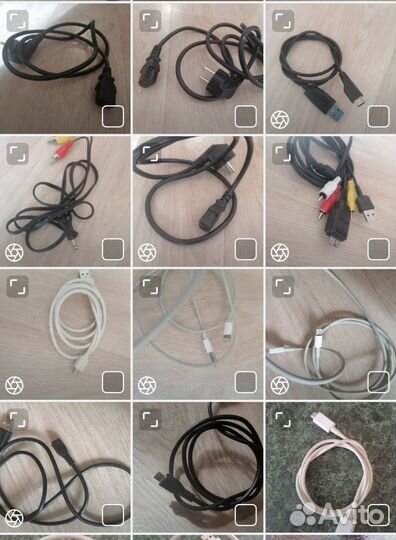 Провода для компьютера, зарядки