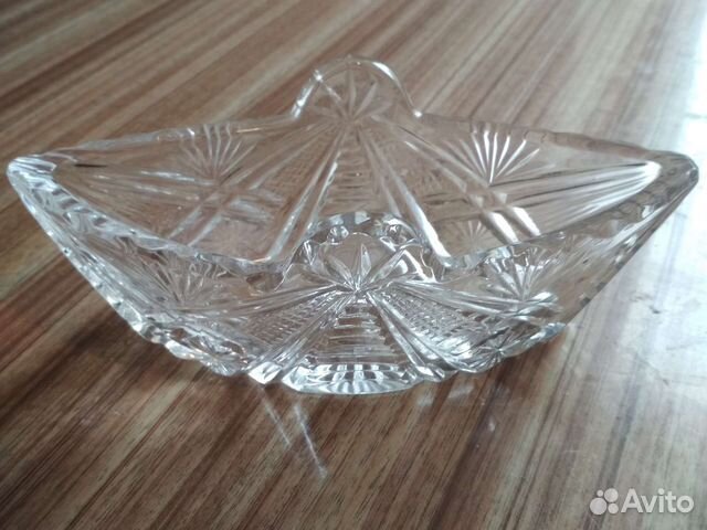 Вазы хрустальные СССР для конфет