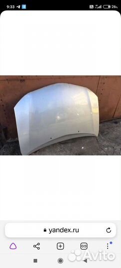 Капот на pontiac vibe