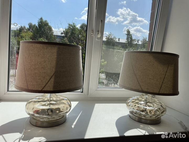 Лампы настольные 2 шт. Новые