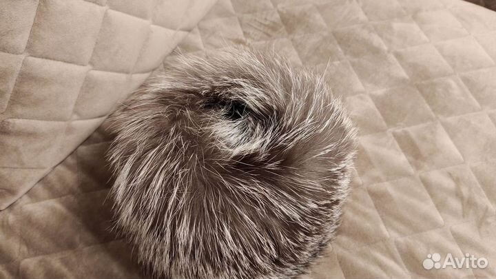 Шапка из чернобурки