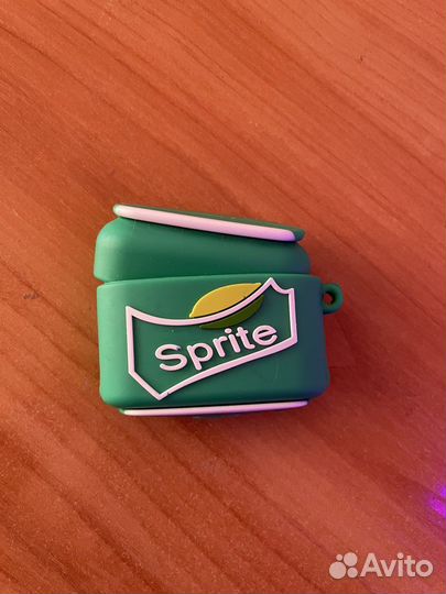 Силиконовый чехол на airpods pro sprite