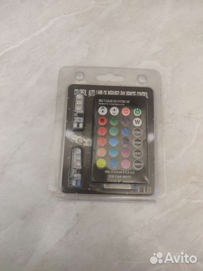 Автолампа светодиодная T10 W5W, 12 В