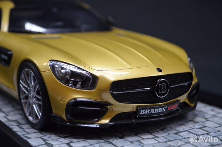 1/18 Mercedes Brabus 600 for GT S 2016, Minichamps