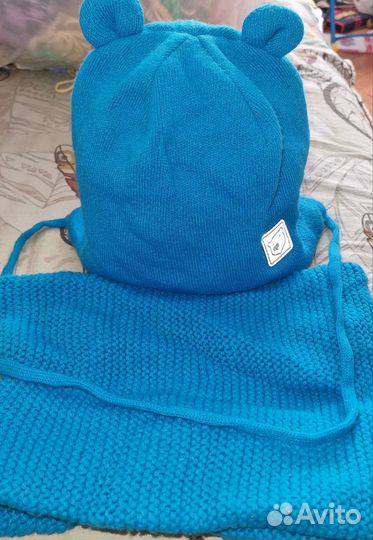 Комплект снуд и шапка