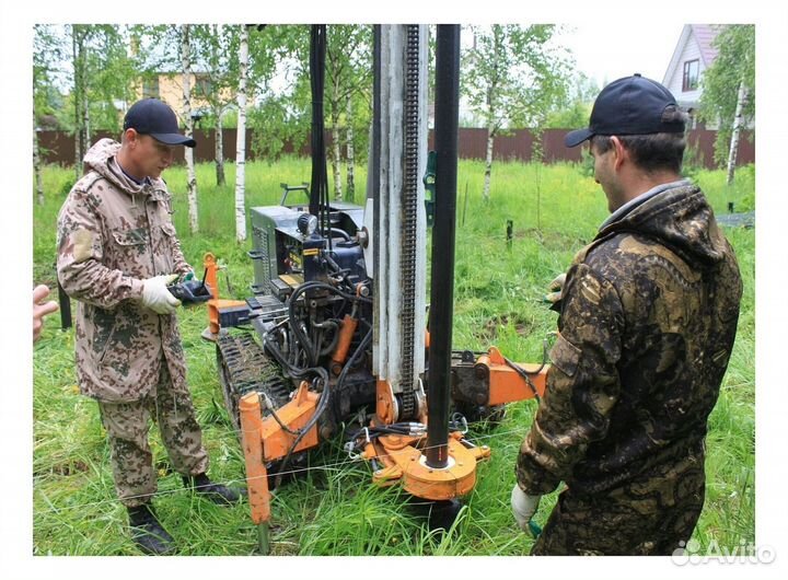 Винтовые сваи под ключ установка