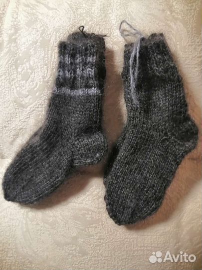 Носочки пуховые из Воронежского пуха