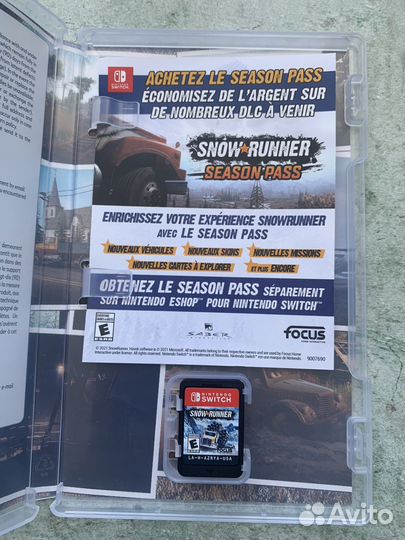 Игра Snowrunner на Nintendo Switch
