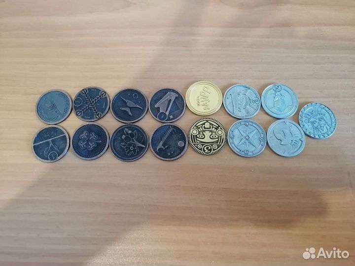 Монеты пятерочка и др