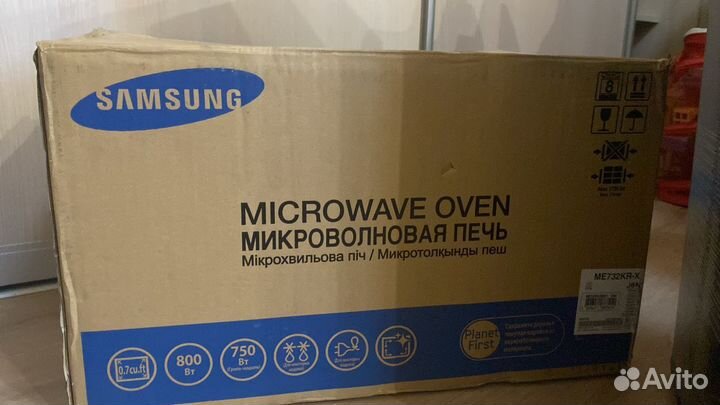 Новая Свч микроволновая печь samsung