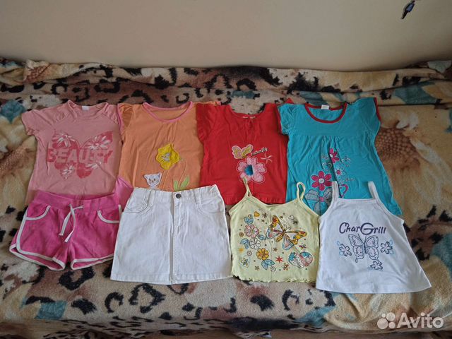 Вещи на девочку 3-4 года пакетом