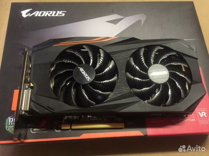 Gigabyte aorus Radeon RX 580 4 Гб