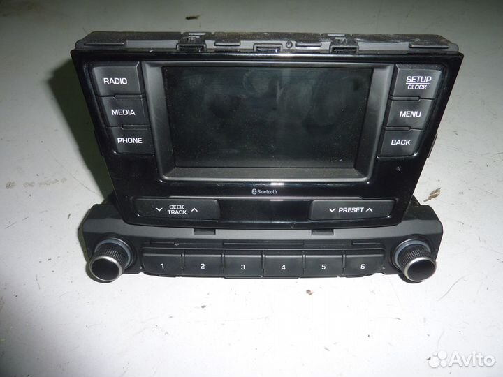 Магнитола Hyundai Solaris 96170H5110URD ACB10H5EE