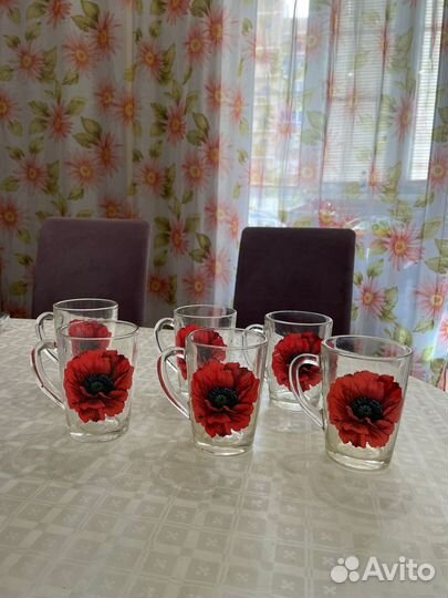 Чашки чайные (6 шт)