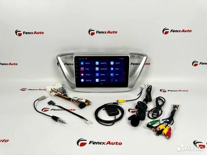 Магнитола Hyundai Solaris 2 17-18г Android 4-64 Гб