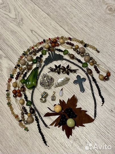 Набор бижутерии СССР времен