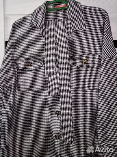 Платье-рубашка 48-50р. Тёплое. Новое