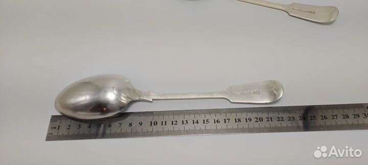 Набор столовых ложек серебрение, Англия нач. XX в