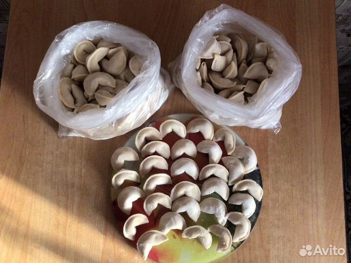 Соленья, пельмени