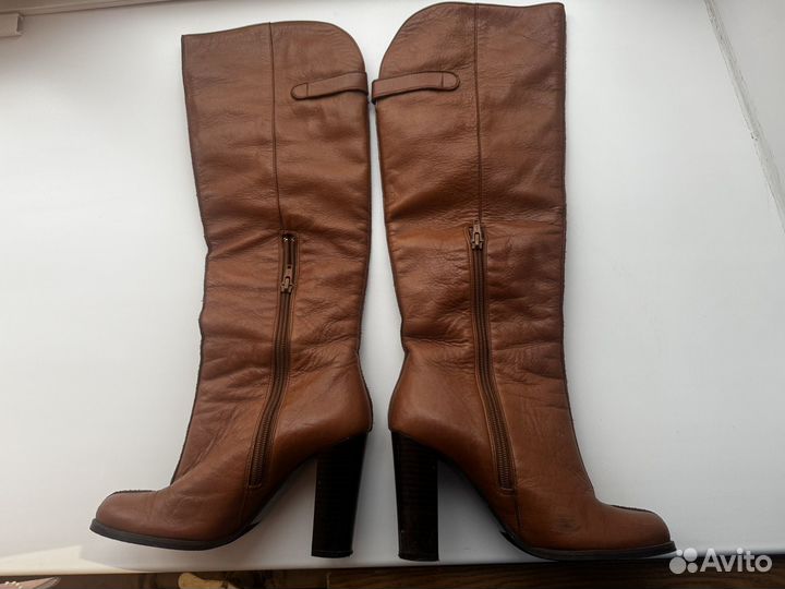 Сапоги из натуральной кожи 36р