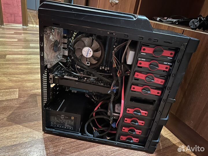 Системный блок +монитор