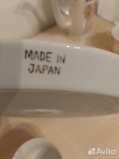 Сервиз кофейный новый, Япония