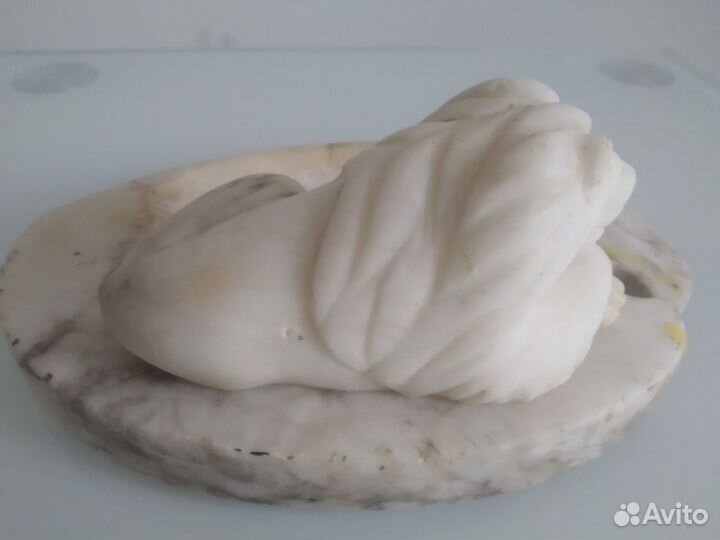 Подсвечник-пепельница антикварная (мрамор)