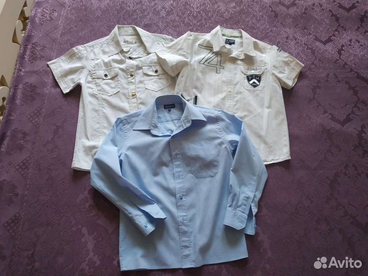 Рубашки в школу