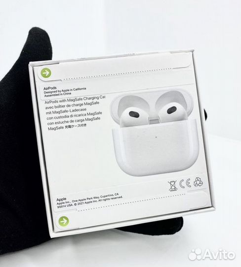 AirPods 3 /AirPods 2 /AirPods Pro + подарок чехол