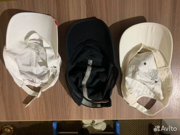 Бейсболки женские Nike Adidas 3 шт Оригинал Лот