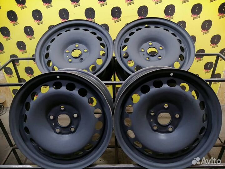 Диски штампованные R16 J6.5 5x112 ET50 DIA57.1 4шт