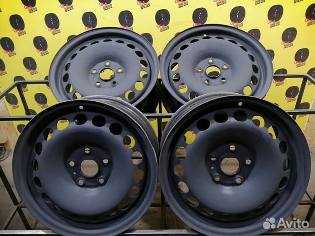 Диски штампованные R16 J6.5 5x112 ET50 DIA57.1 4шт