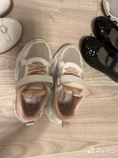 Летняя обувь для девочки 28 комплект