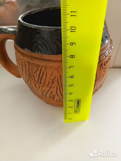 Кружка керамическая для кваса, пива