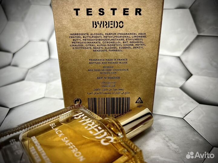 Byredo black saffron унисекс