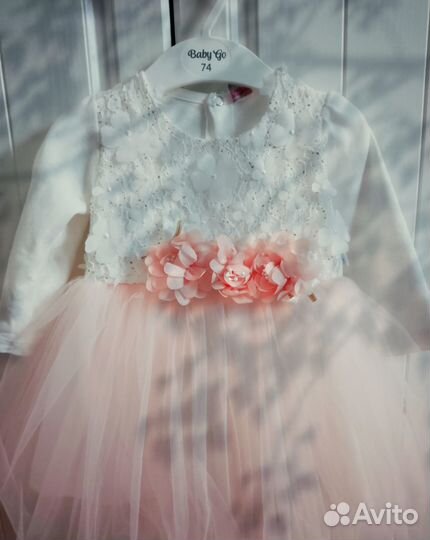 Платье для девочки 74